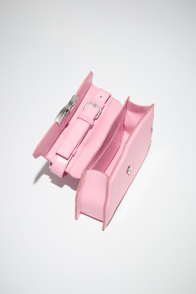 Acne Studios Distortion wavy mini bag - Bubble Pink outlook