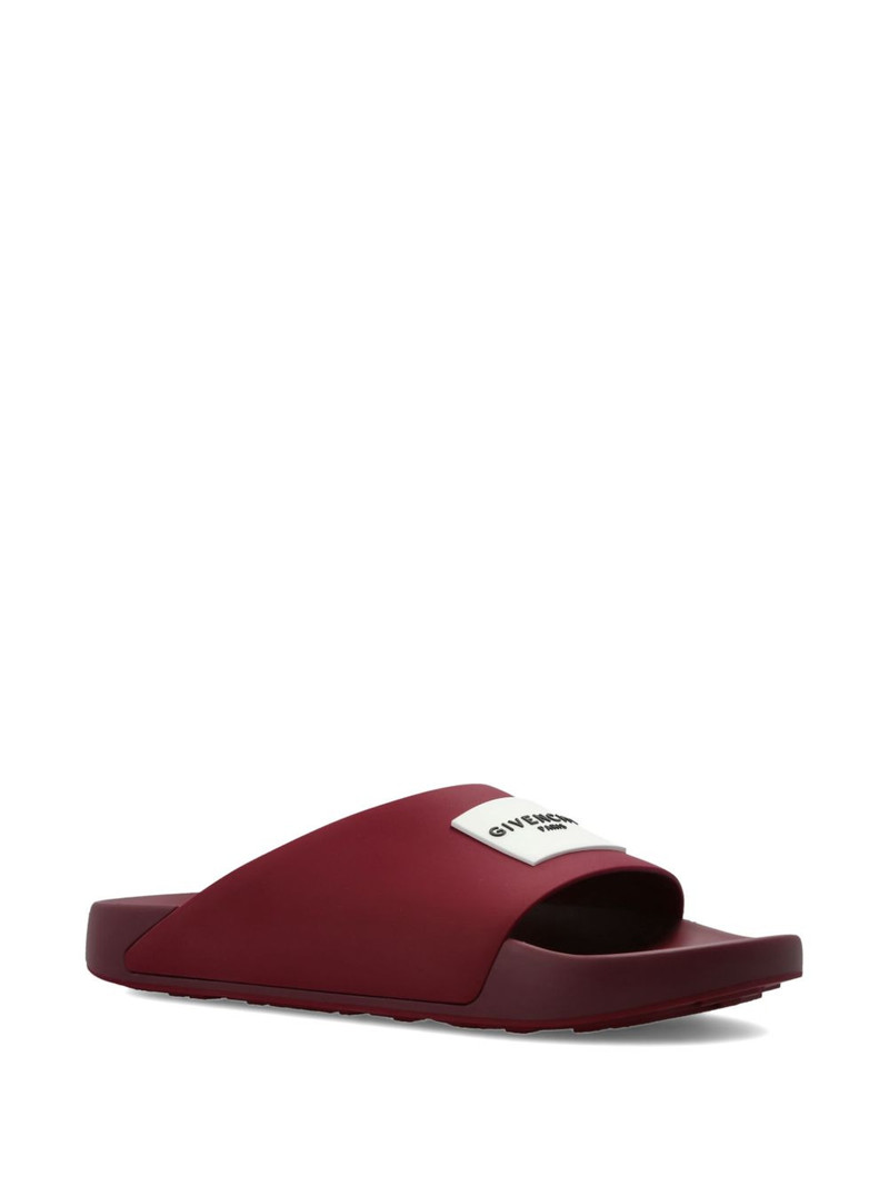 Givenchy logo-patch slides outlook