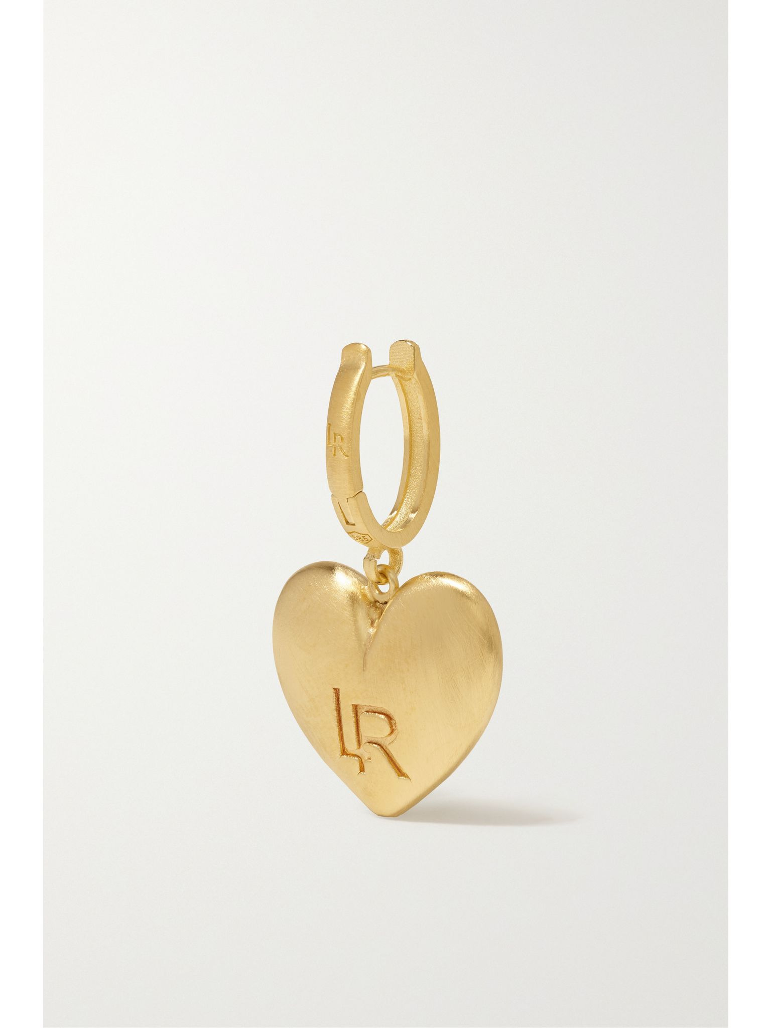 14-karat gold earrings Gold - 4