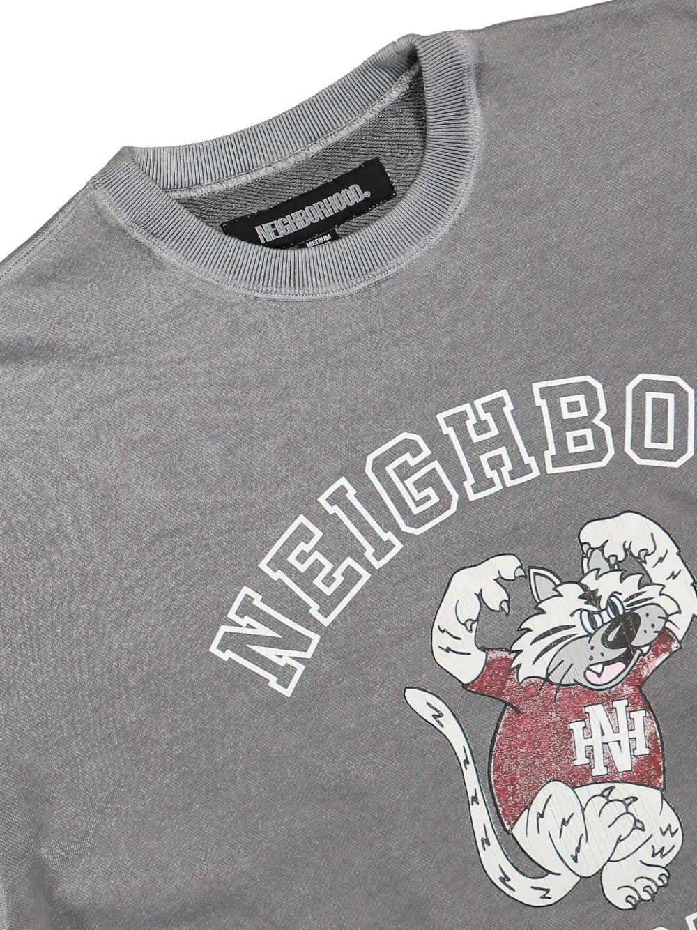 mascot-print sweatshirt - 3