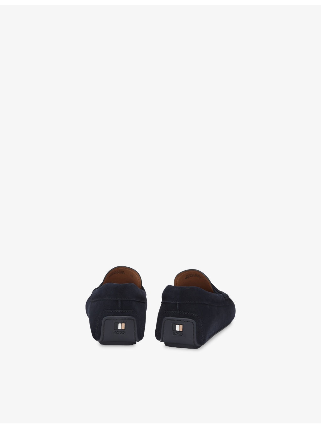 Penny-Detail Suede Loafers - 4