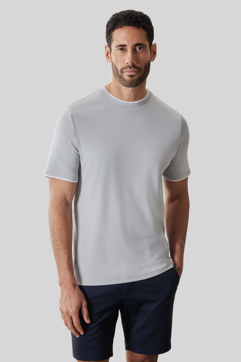 The Barakett Tee with Collar Insert 1