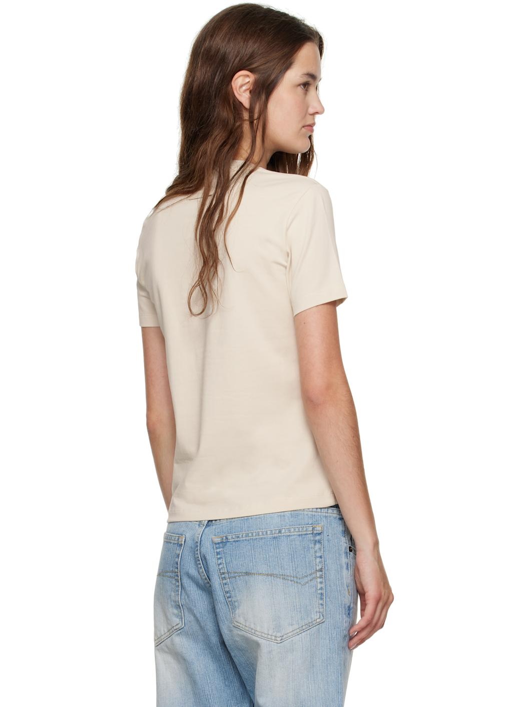 Beige 'The JPG' Baby T-shirt - 3