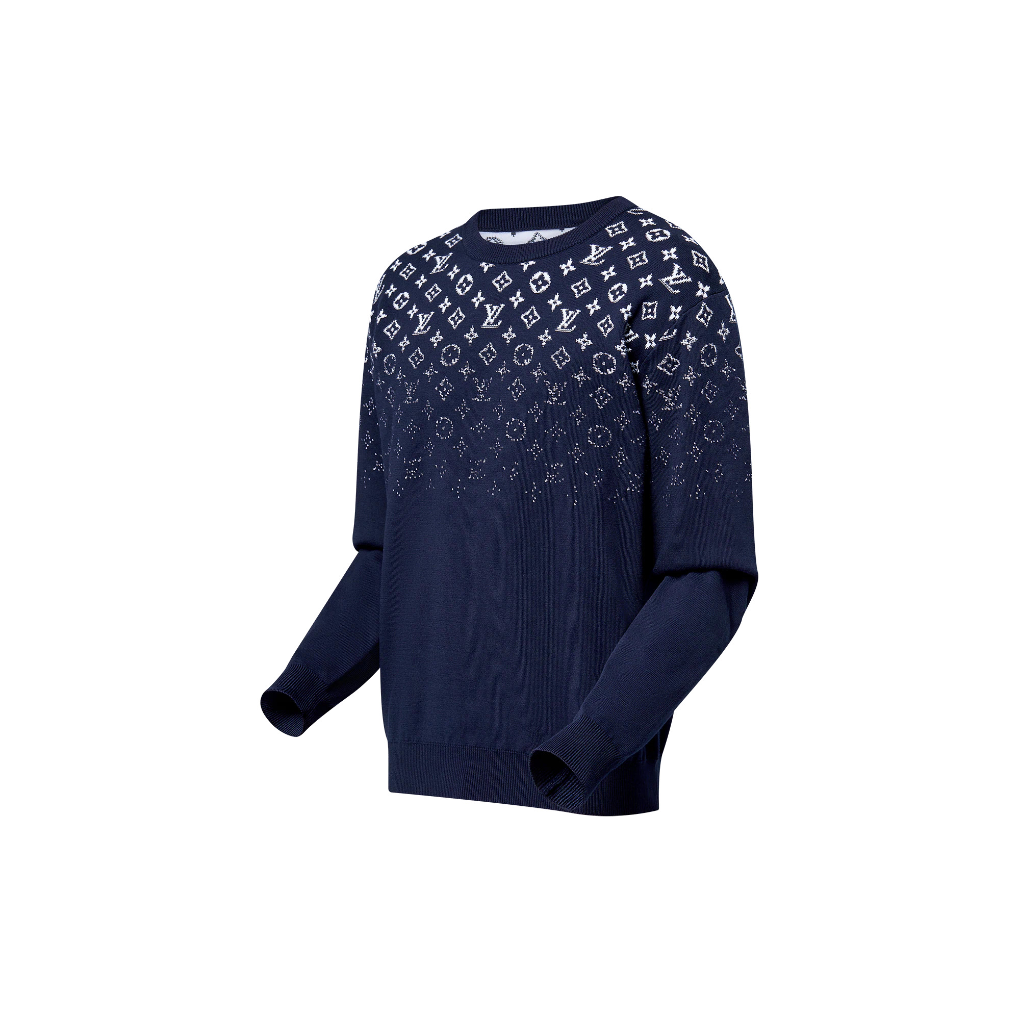 Gradient Cotton Crewneck - 2