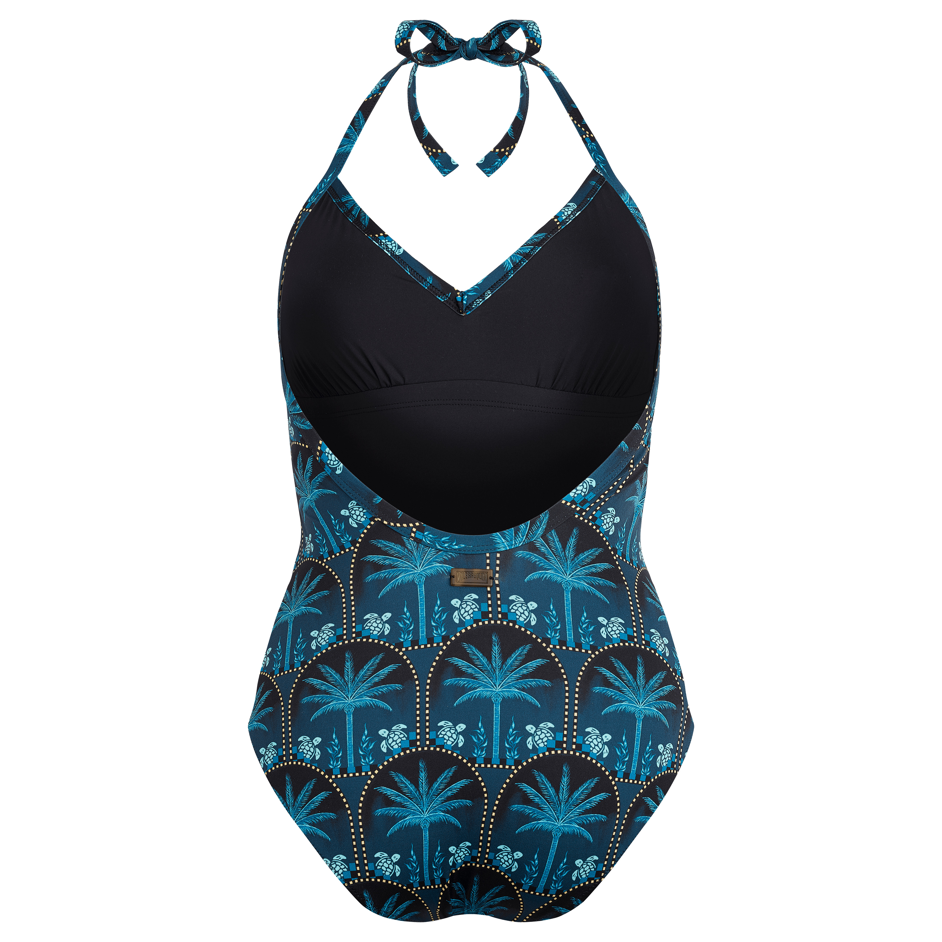 Women Halter One-piece Swimsuit - Vilebrequin x Abu Dhabi - 2