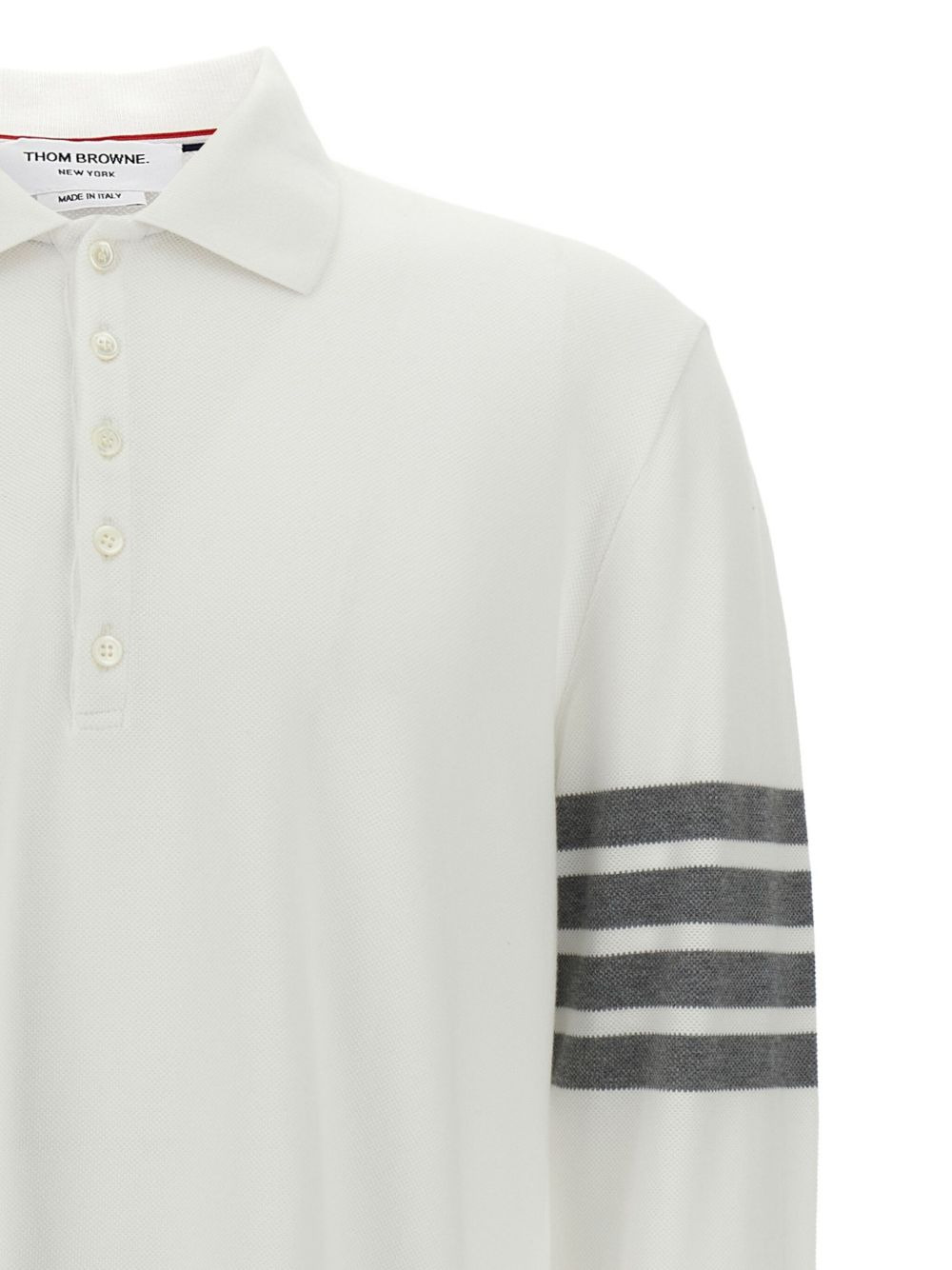 Classic 4Bar long-sleeve polo shirt - 3