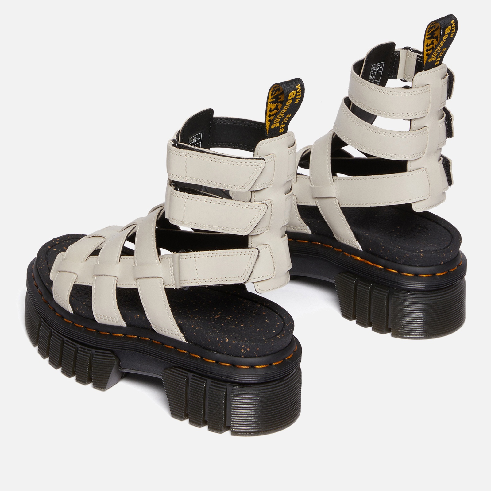 Dr. Martens Women's Ricki Leather Gladiator Sandals - 3