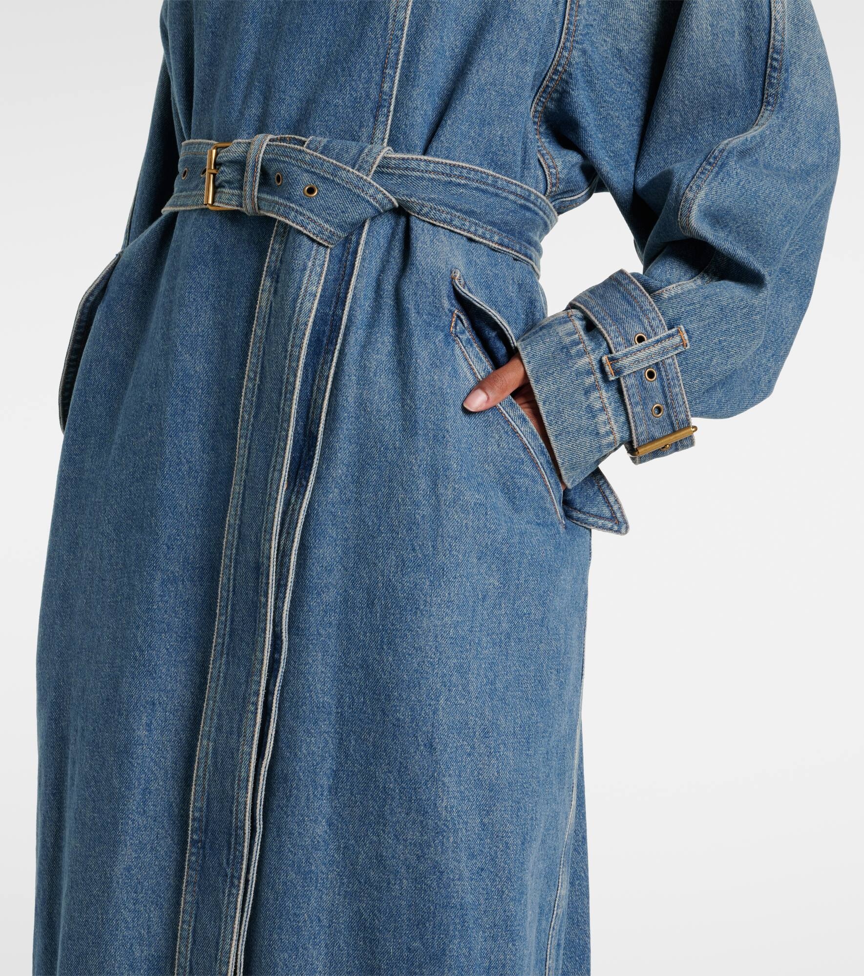 Brekka denim coat - 5
