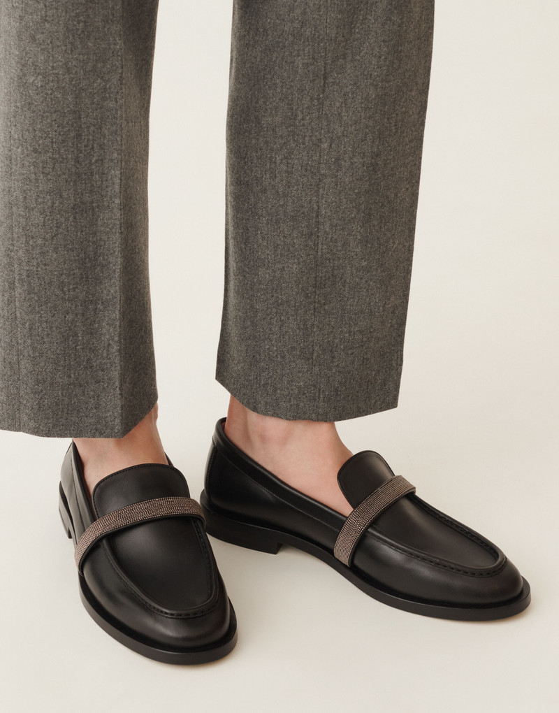 Calfskin loafers 4