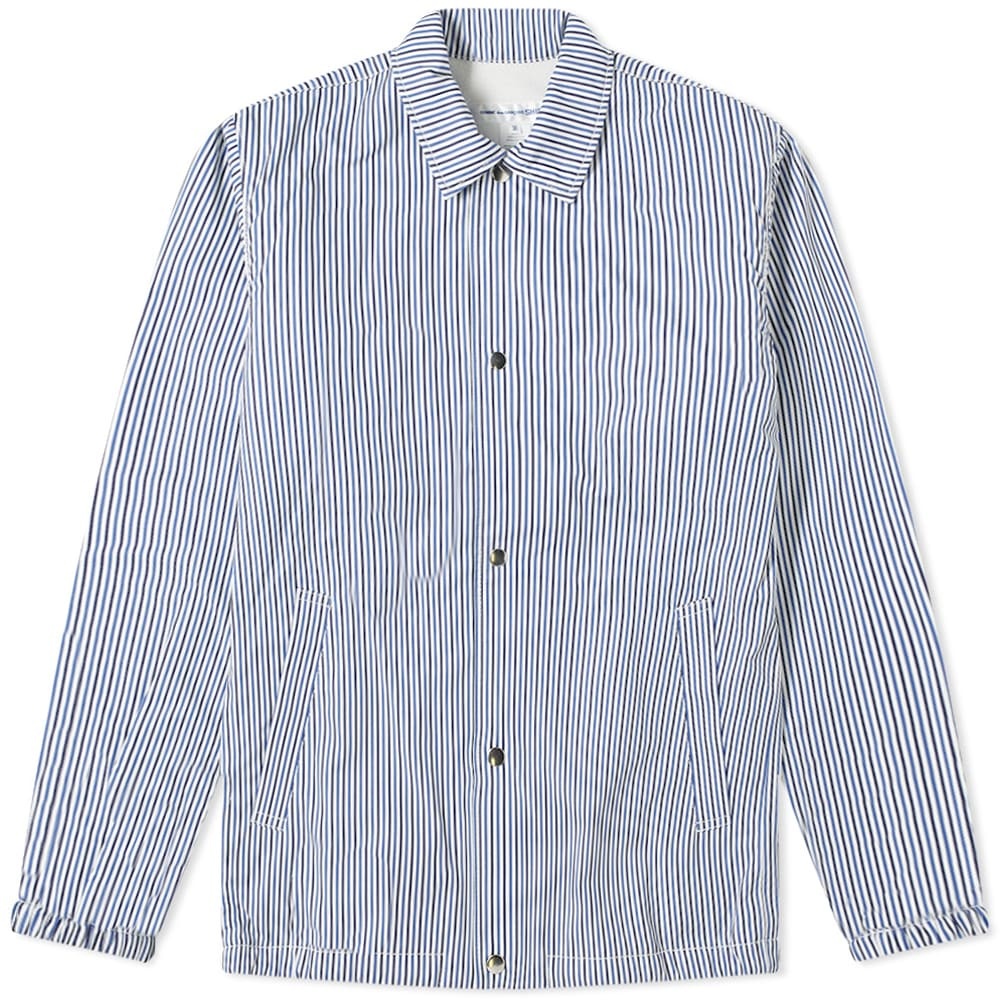 Comme des Garcons SHIRT Stripe Coach Jacket - 1