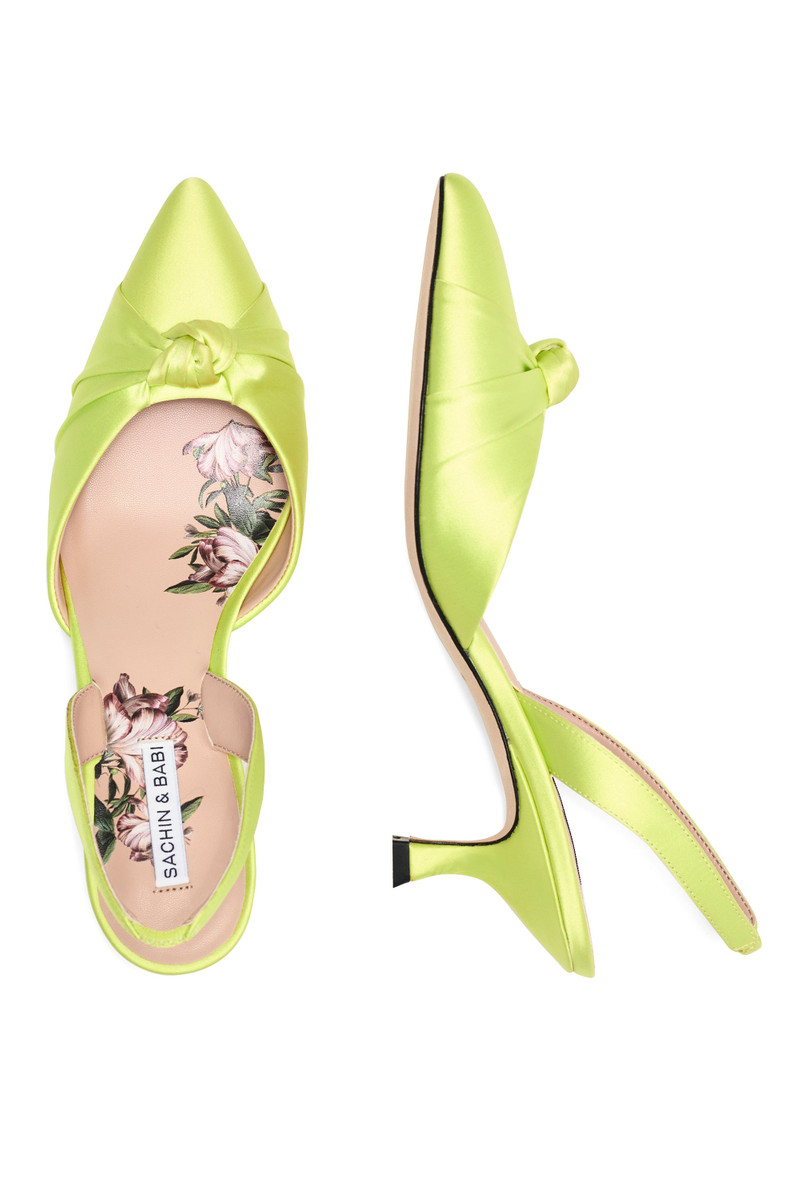 SACHIN & BABI NOLITA KITTEN HEEL - PERIDOT outlook