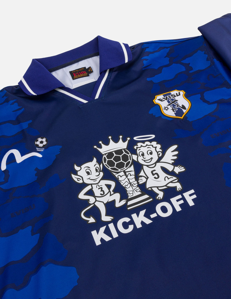 Ishigaki Camo Print Football Jersey 5