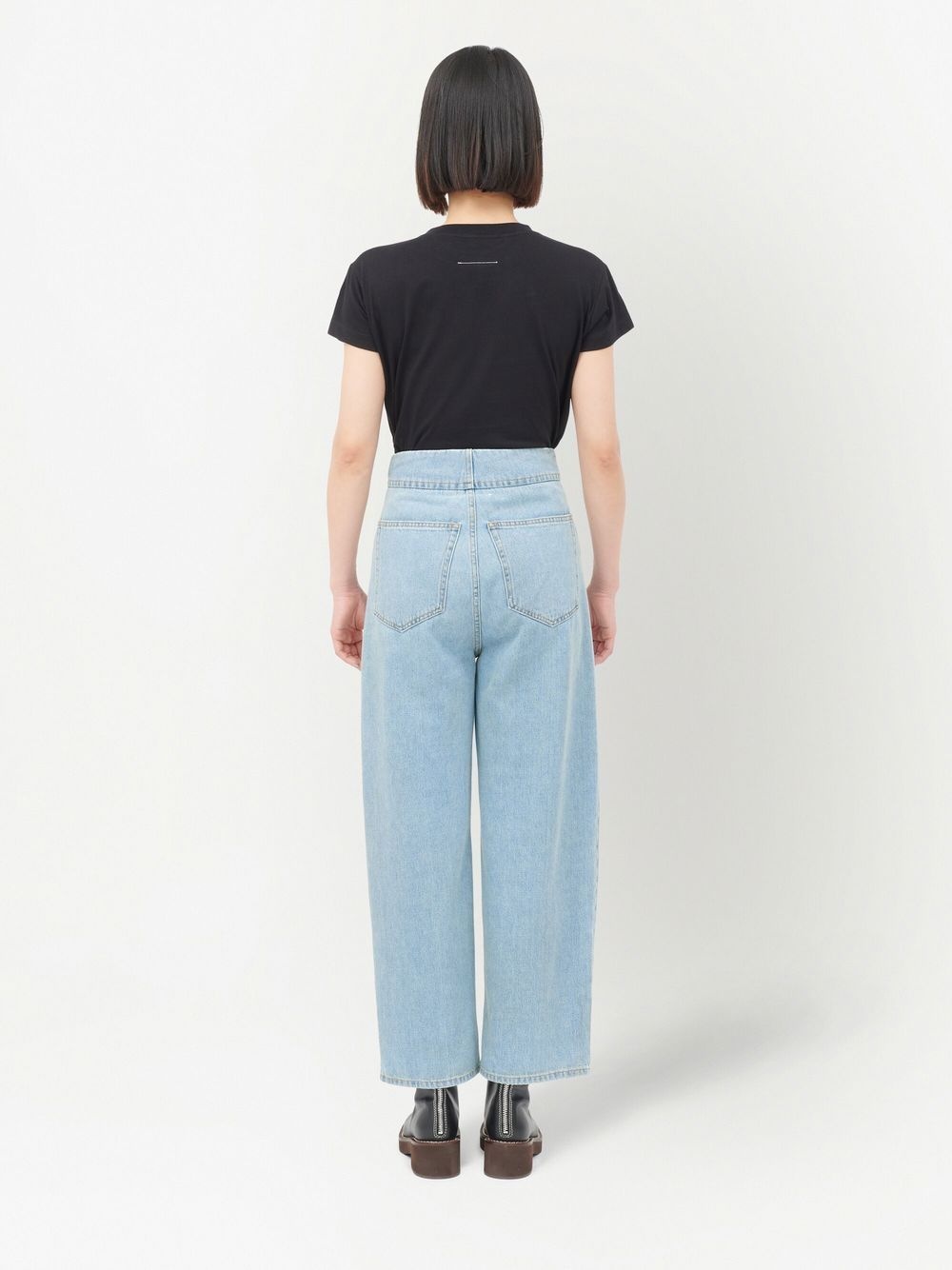 straight-leg cut jeans - 4