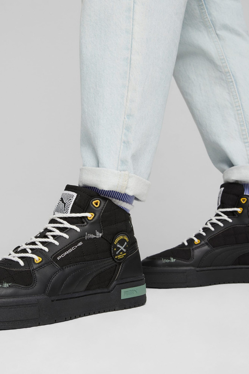PUMA Porsche Legacy CA Pro Mid Garage Crews Men's Sneakers outlook