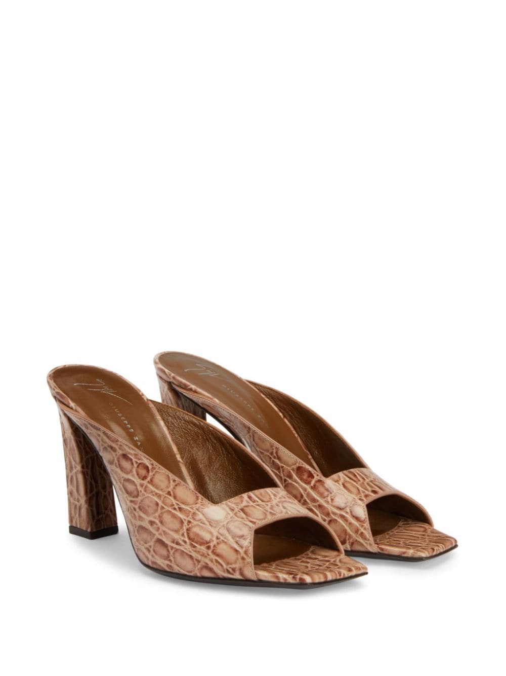 Mya 90mm leather mules - 2
