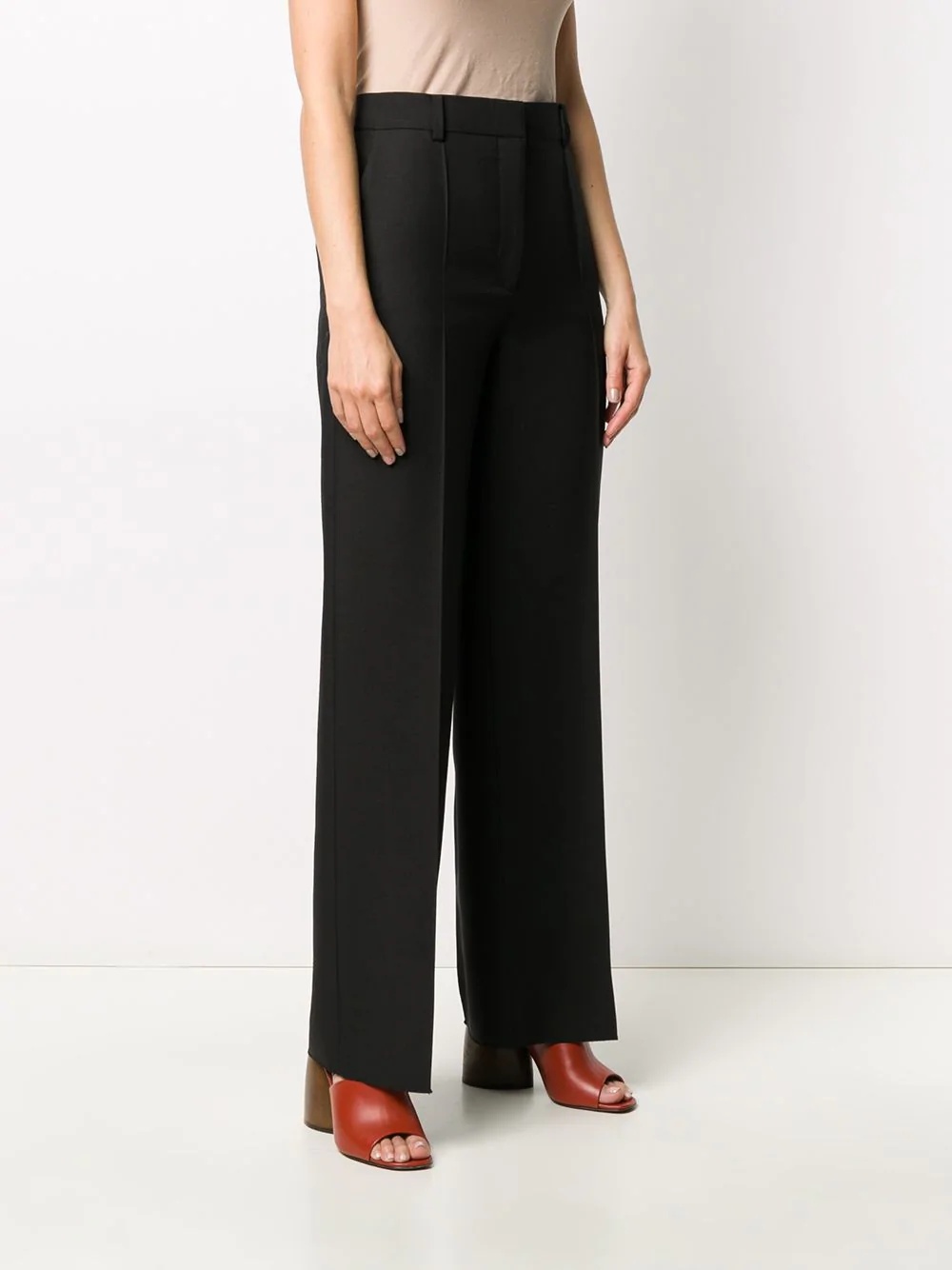 straight tailored trousers - 3