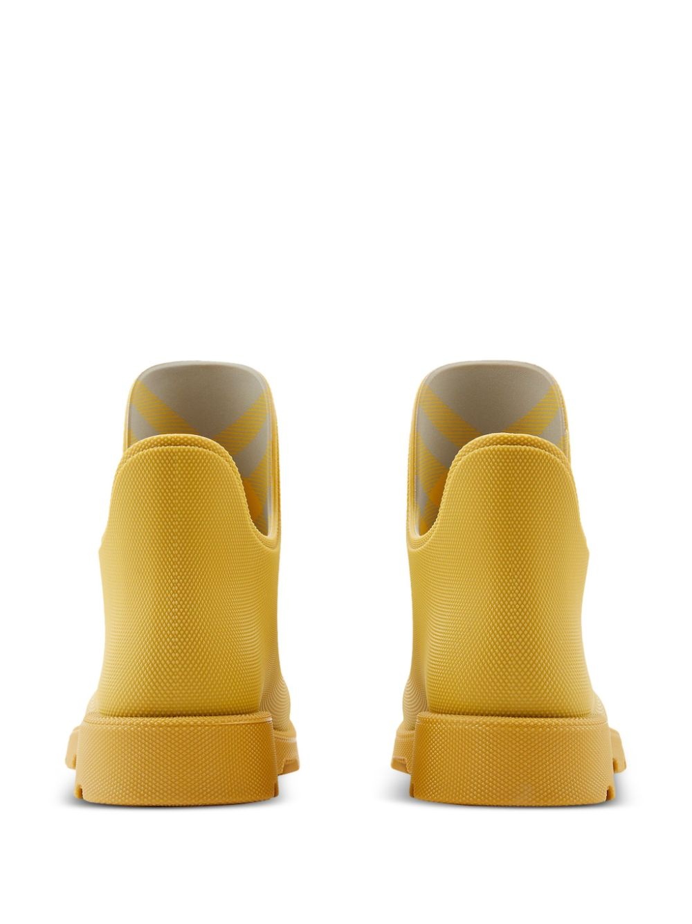 pebbled rubber rainboots - 3