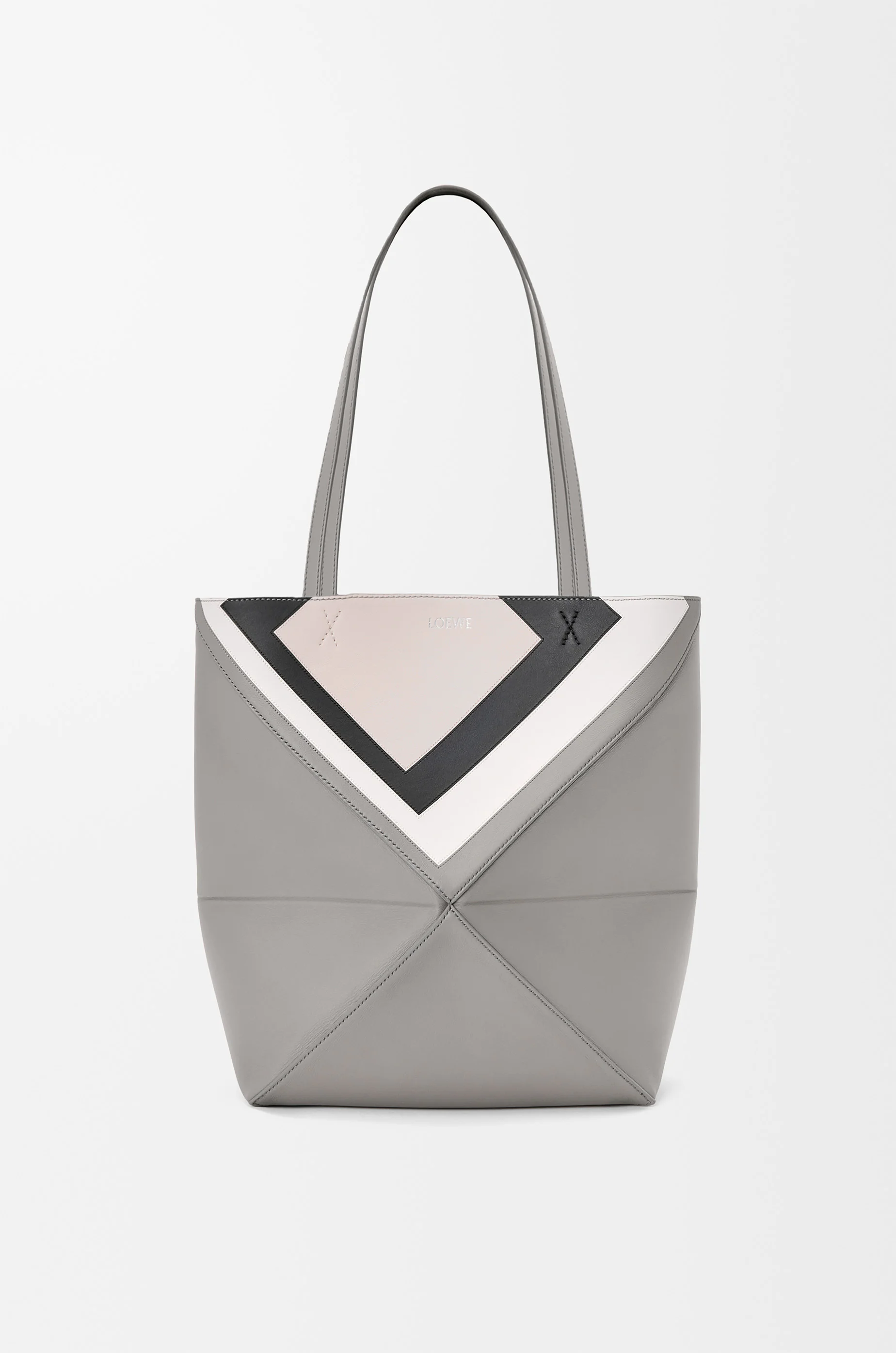 Medium Puzzle Fold tote in nappa calfskin - 1