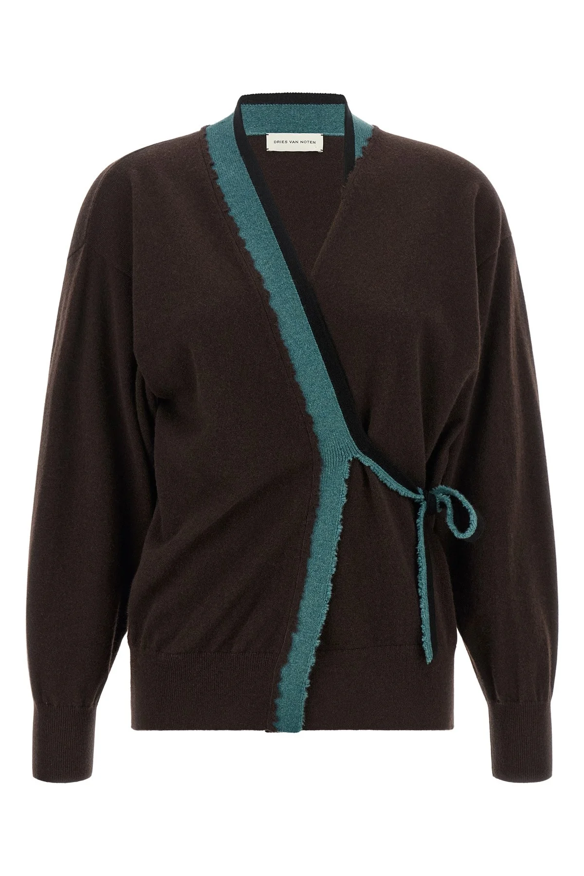 'Toma' Sweater With Crossed Closure - 1