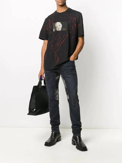 MSGM photograph print T-shirt outlook