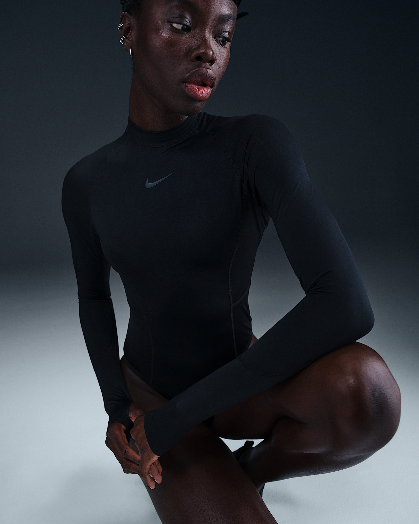 Nike Swim Fusion Women's HydraLock Long-Sleeve One-Piece (CB) - 5