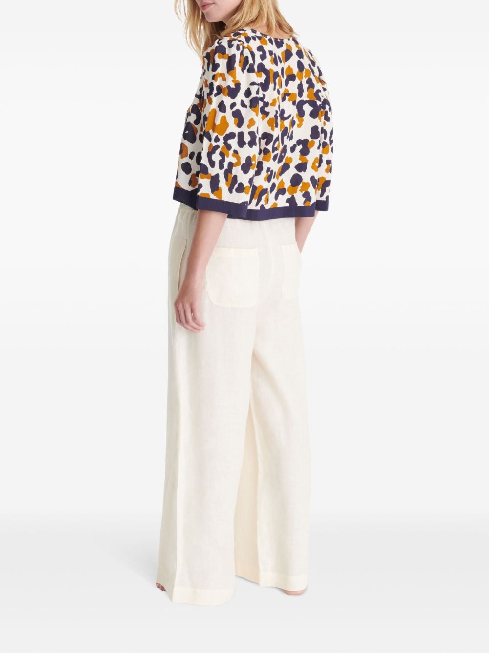 Select wide-leg trousers - 3