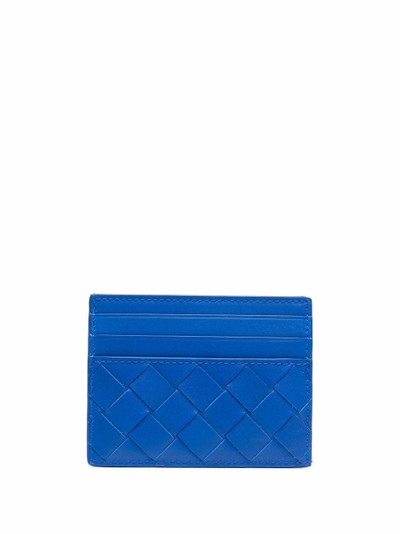 Bottega Veneta Intrecciato leather cardholder outlook