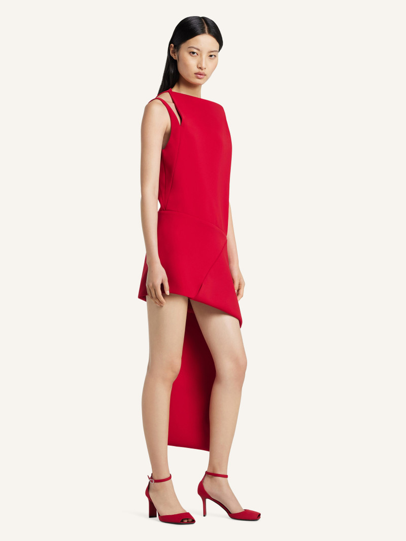 OBLIQUE CRÊPE DRESS 3
