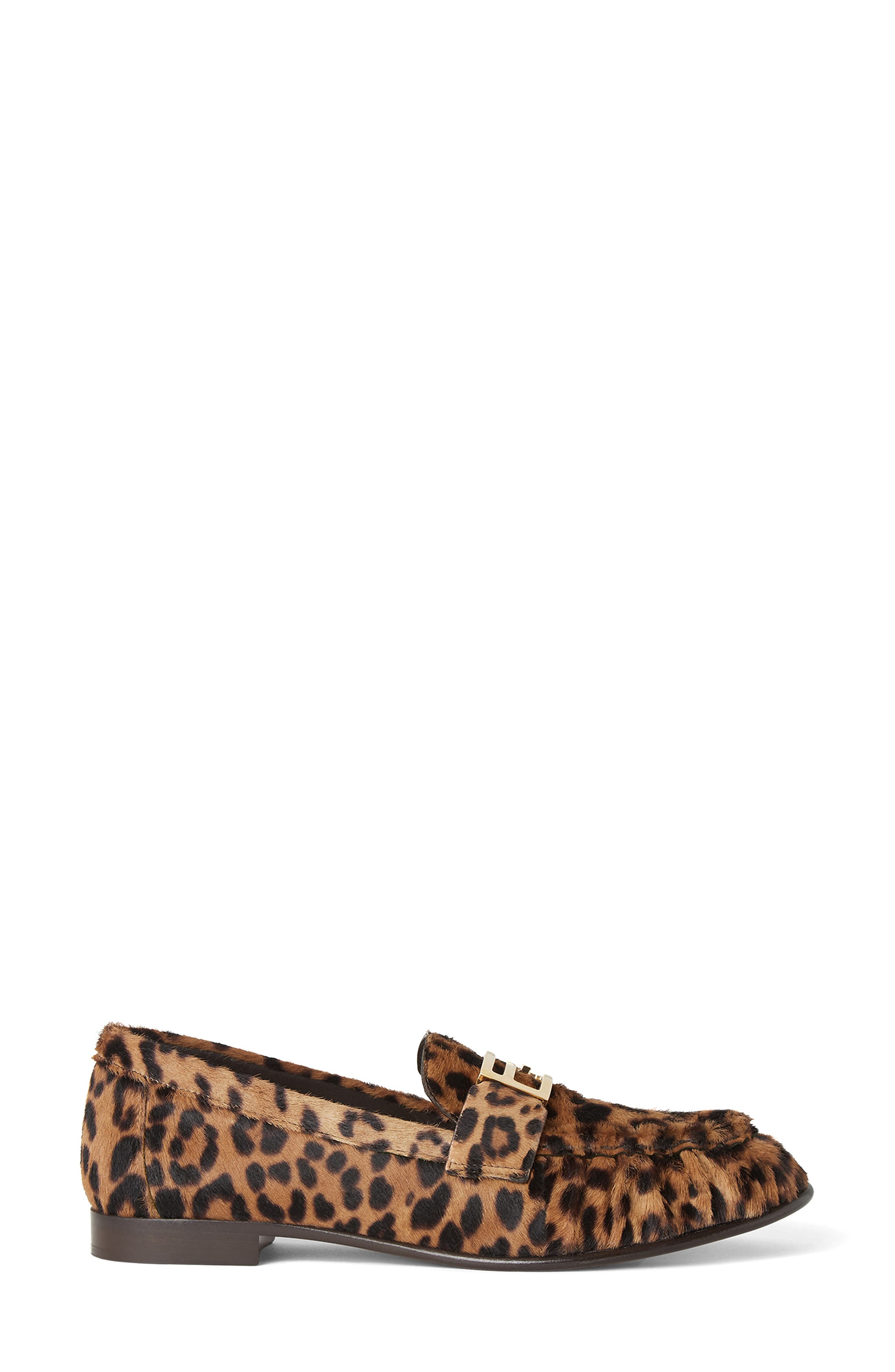 Fendi Baguette Genuine Calf Hair Loafer in Marrone Brown Print Calf Hair at Nordstrom - 2