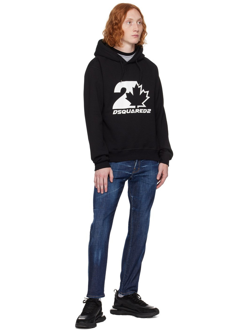 DSQUARED2 Black Cool Hoodie outlook