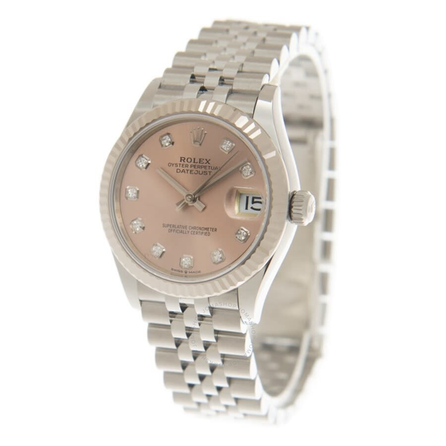 Rolex Datejust 31 Automatic Diamond Pink Dial Ladies Watch 278274PDJ - 4