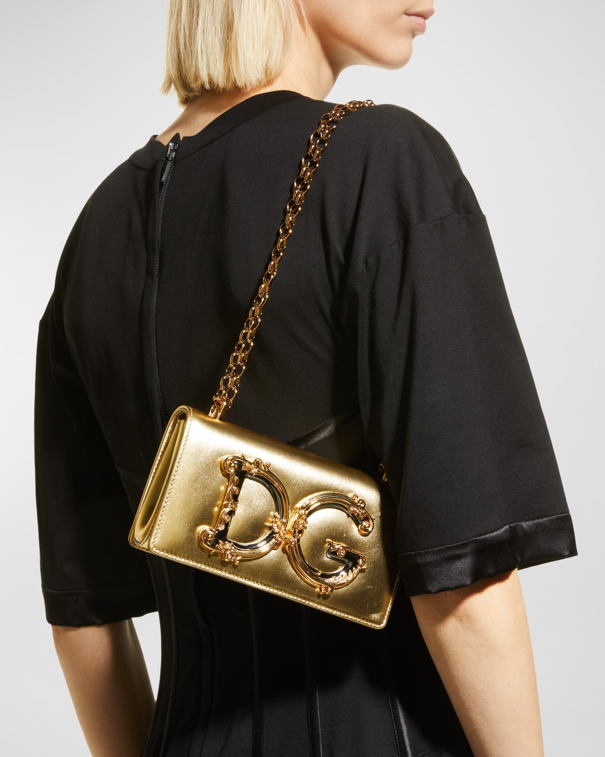 DG Girls Metallic Crossbody Bag - 5