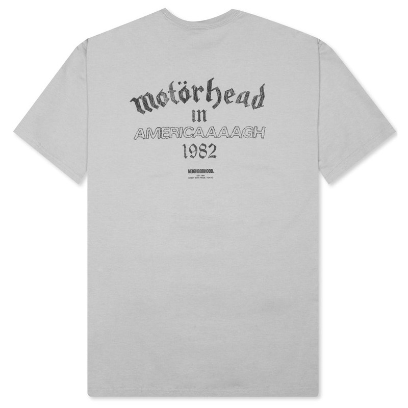 NEIGHBORHOOD NEIGHBORHOOD X MOTOR HEAD 2 S/S C-TEE - GREY outlook
