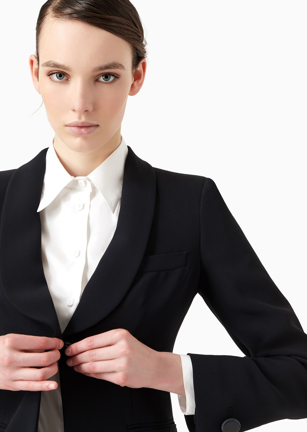 Pure silk tuxedo - 6