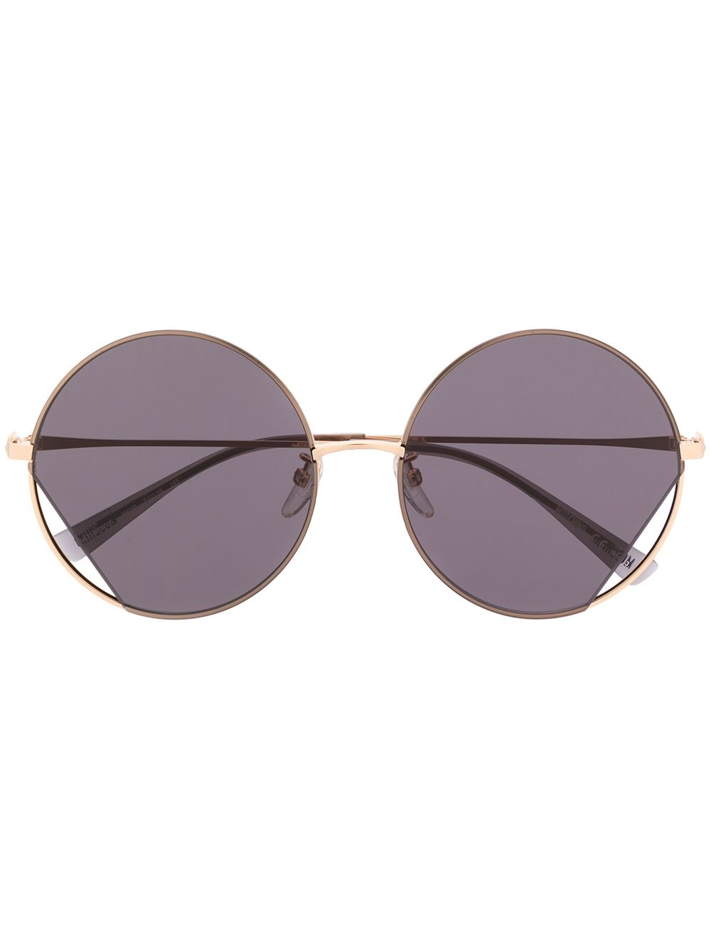 round frame sunglasses - 1