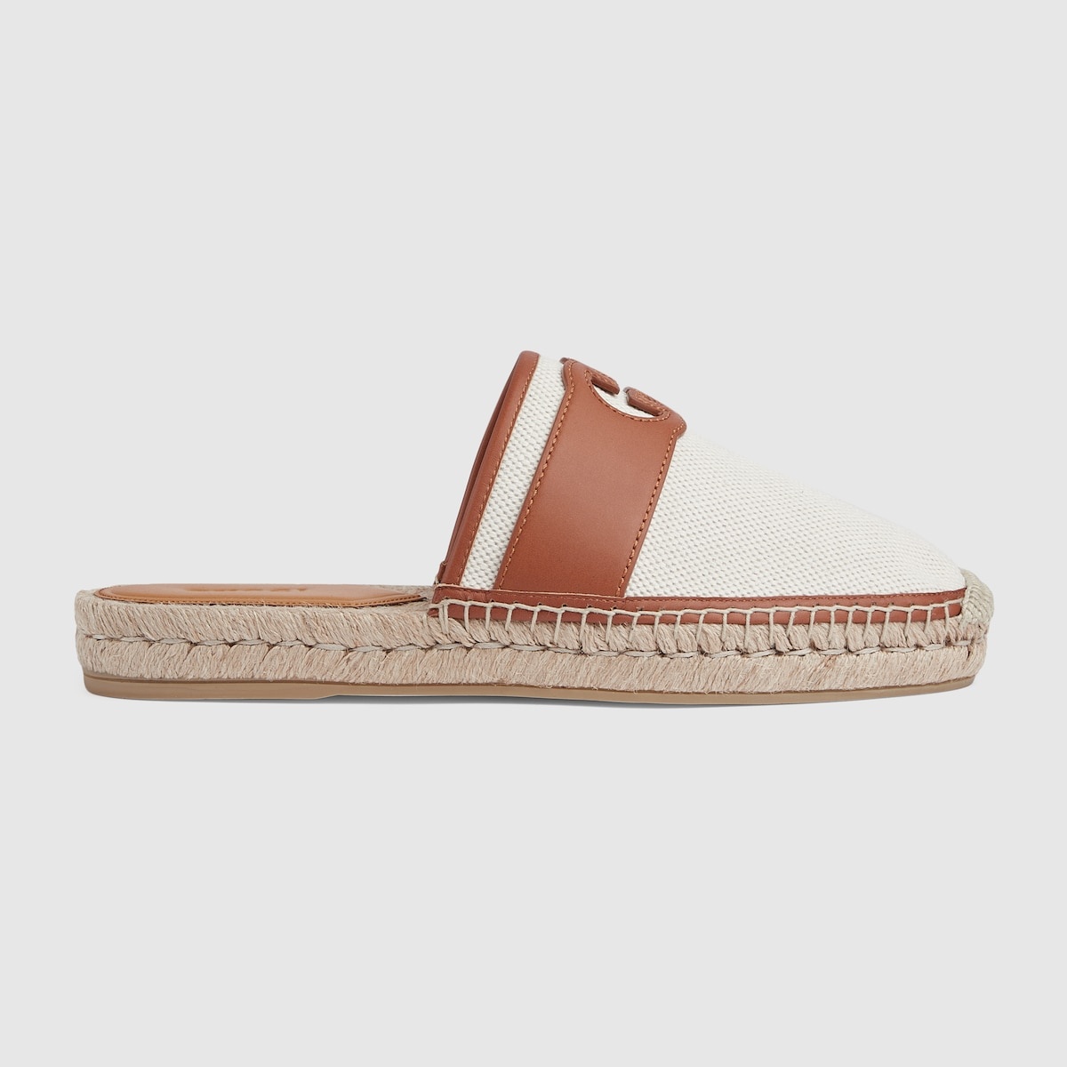 Men's Interlocking G slide espadrille - 1