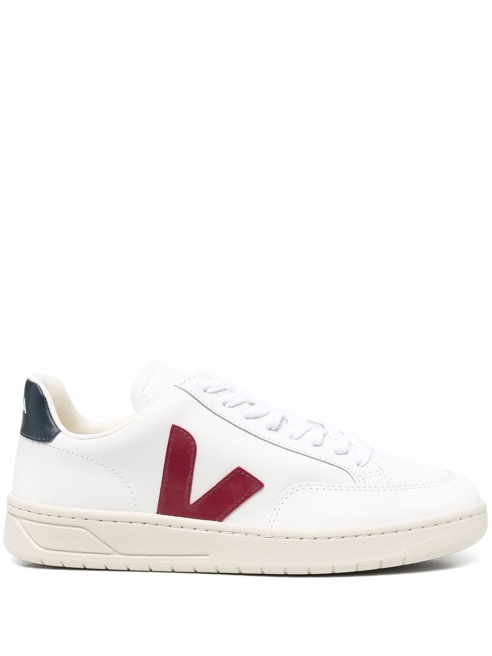 V-12 panelled lace-up sneakers - 1