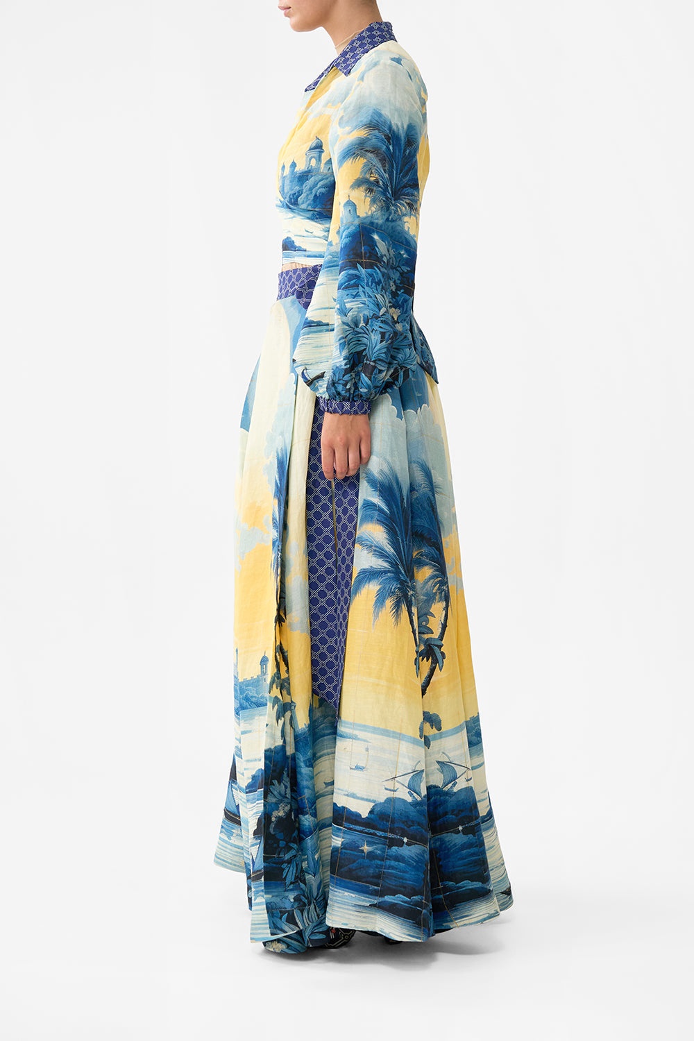 MAXI WRAP SKIRT - 10