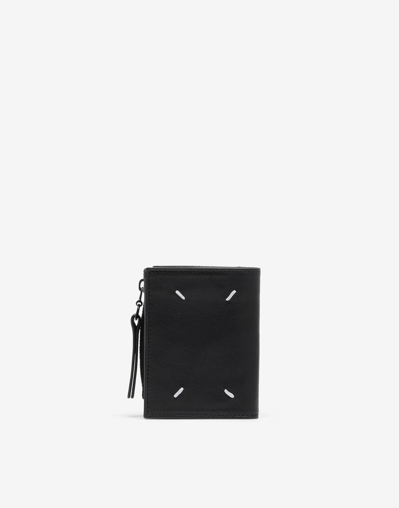 Leather zip wallet 2