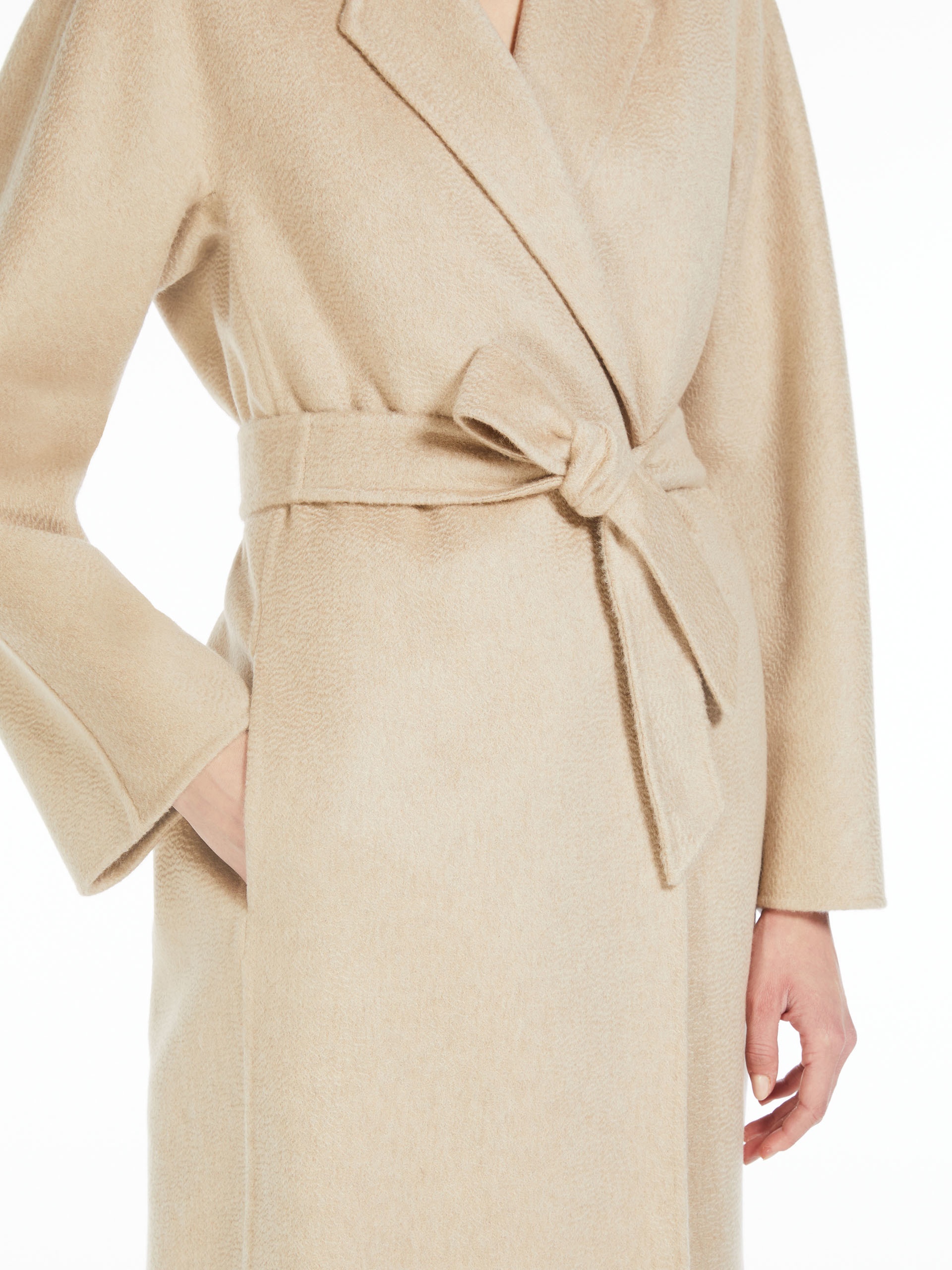 MAXMARA オルオハハタンロンクスリフコト 【関税込】 Wool coat Max Mara Brown size 38 FR in Wool - 15280317