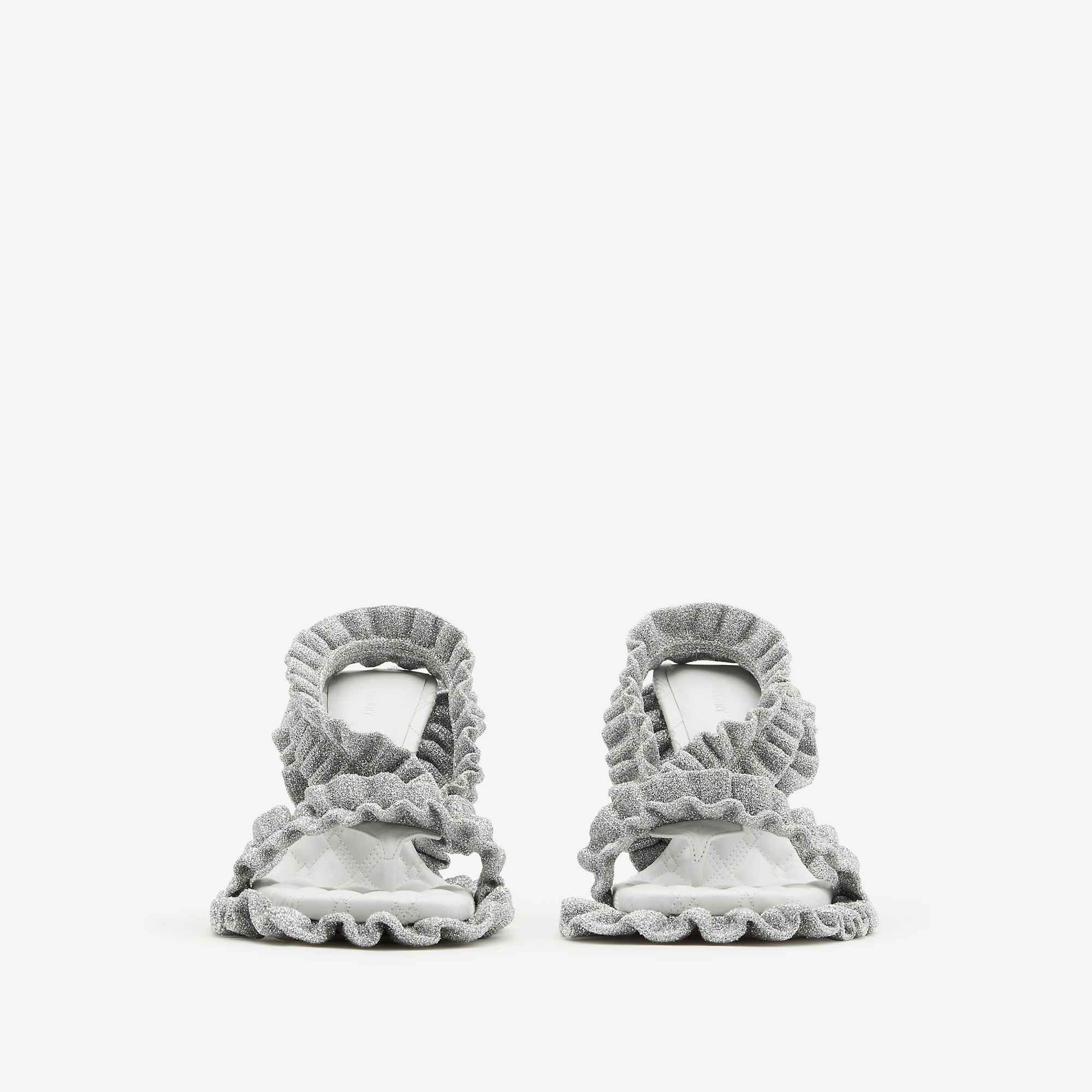 Metallic Ruff Sandals - 3