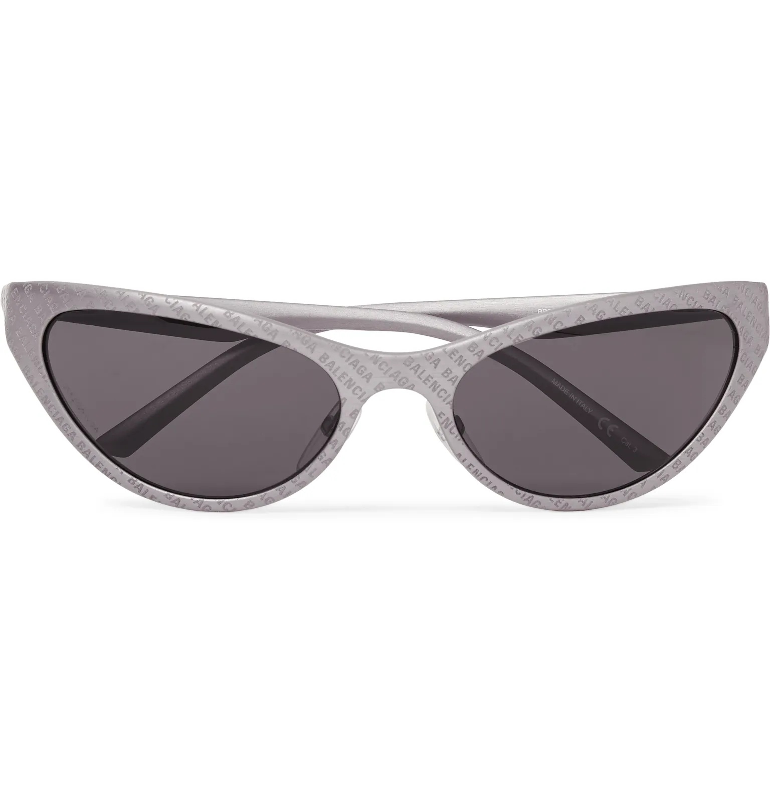 Oval-Frame Logo-Detailed Acetate Sunglasses - 1