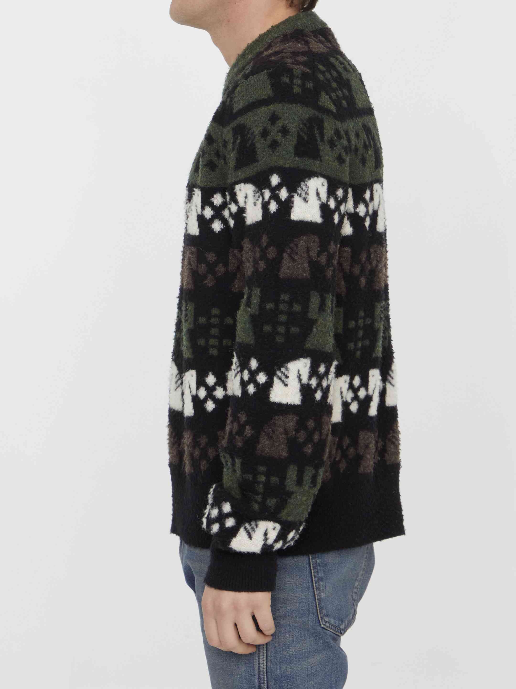 Burberry Men Chess Pattern Sweater - 3