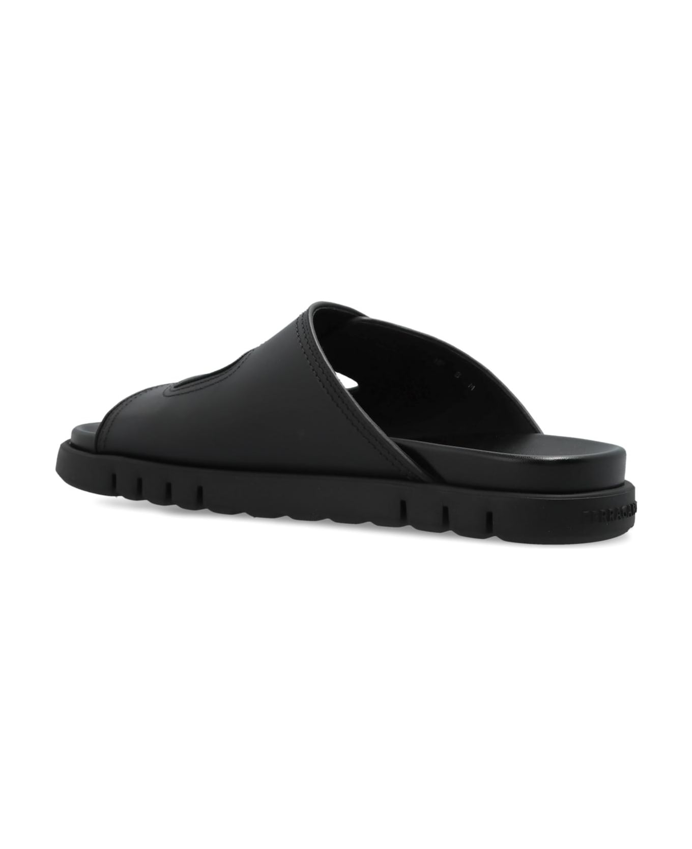 Ferragamo Leather Sandals Colly - 5