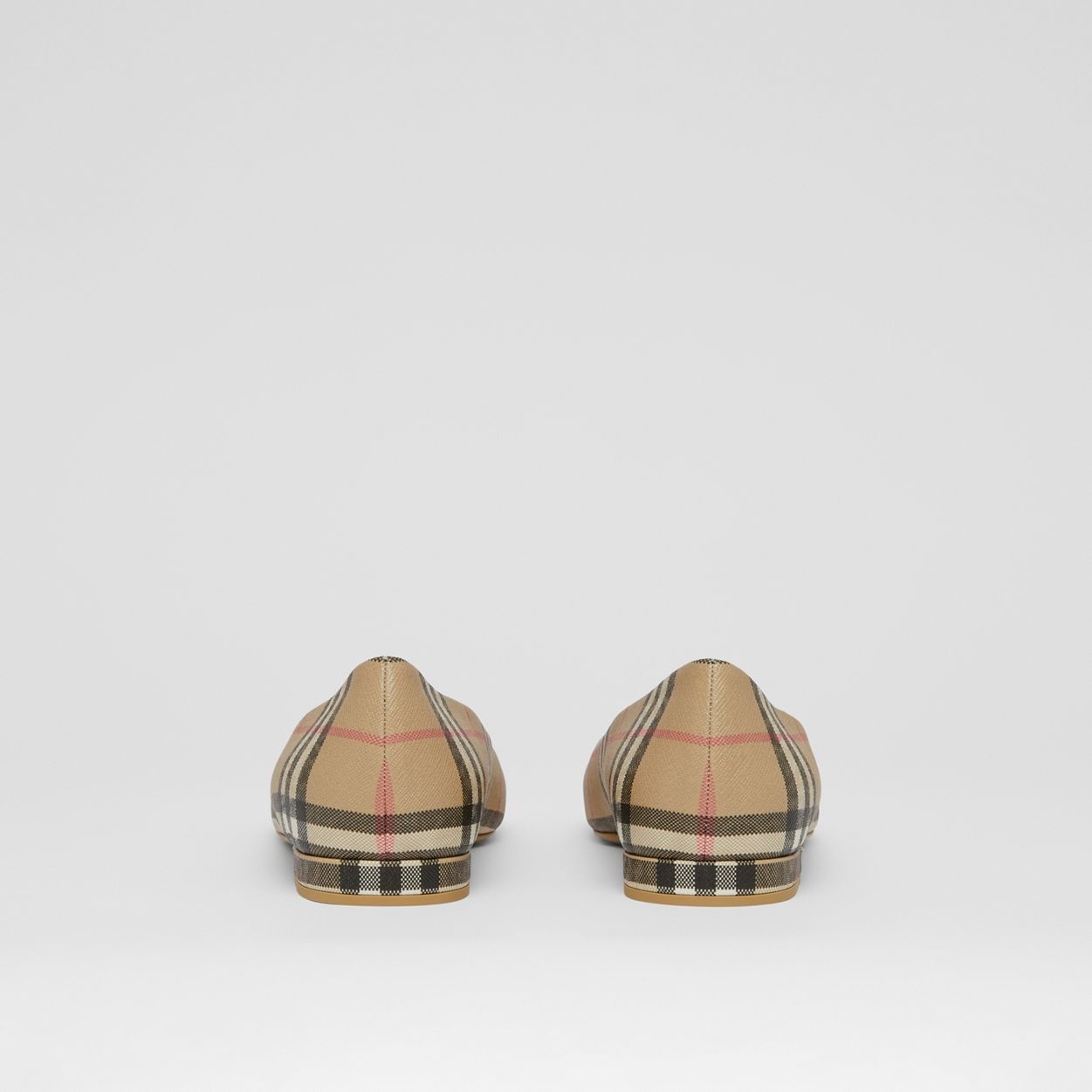 Vintage Check Ballerinas - 5