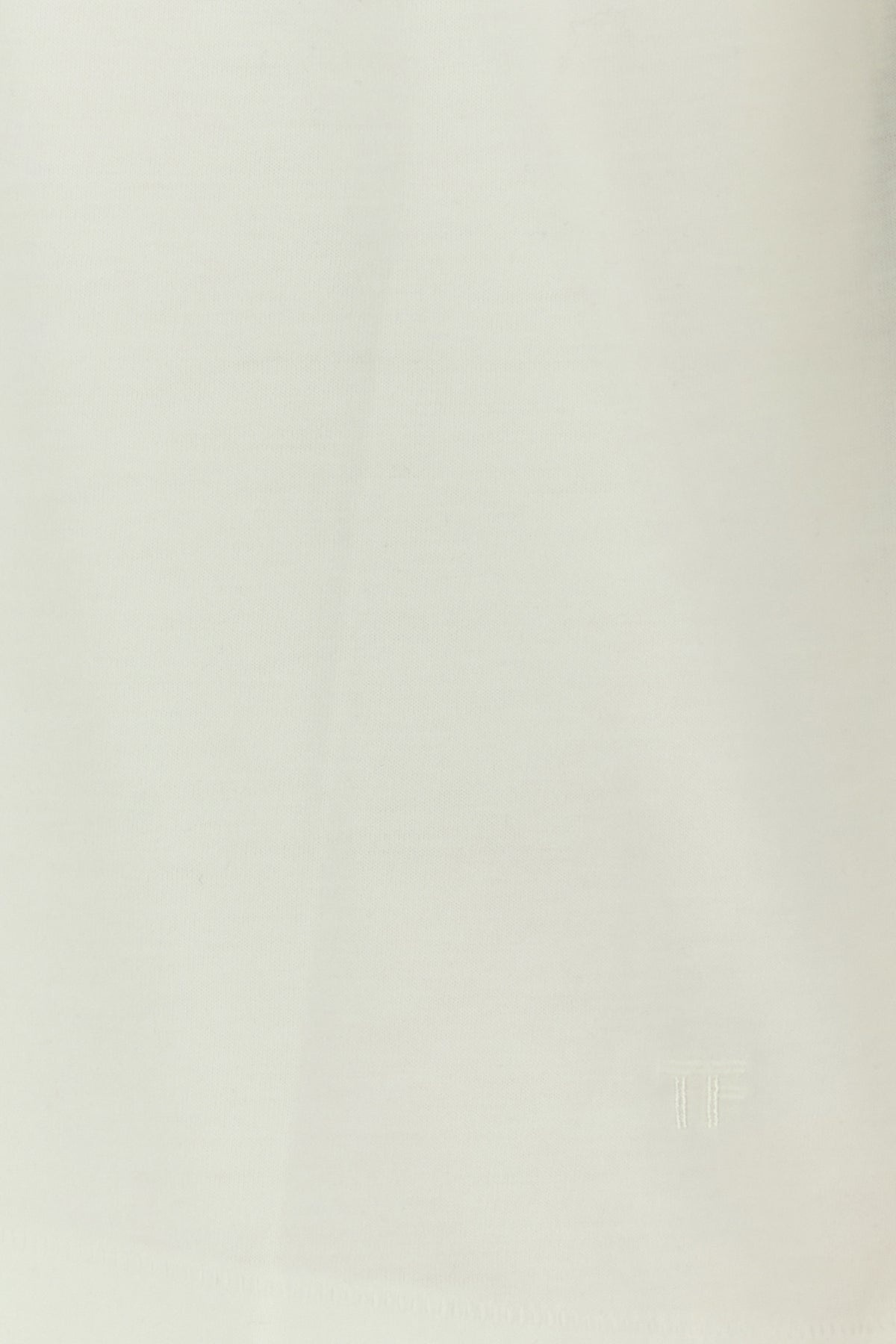 White lyocell blend t-shirt - 3