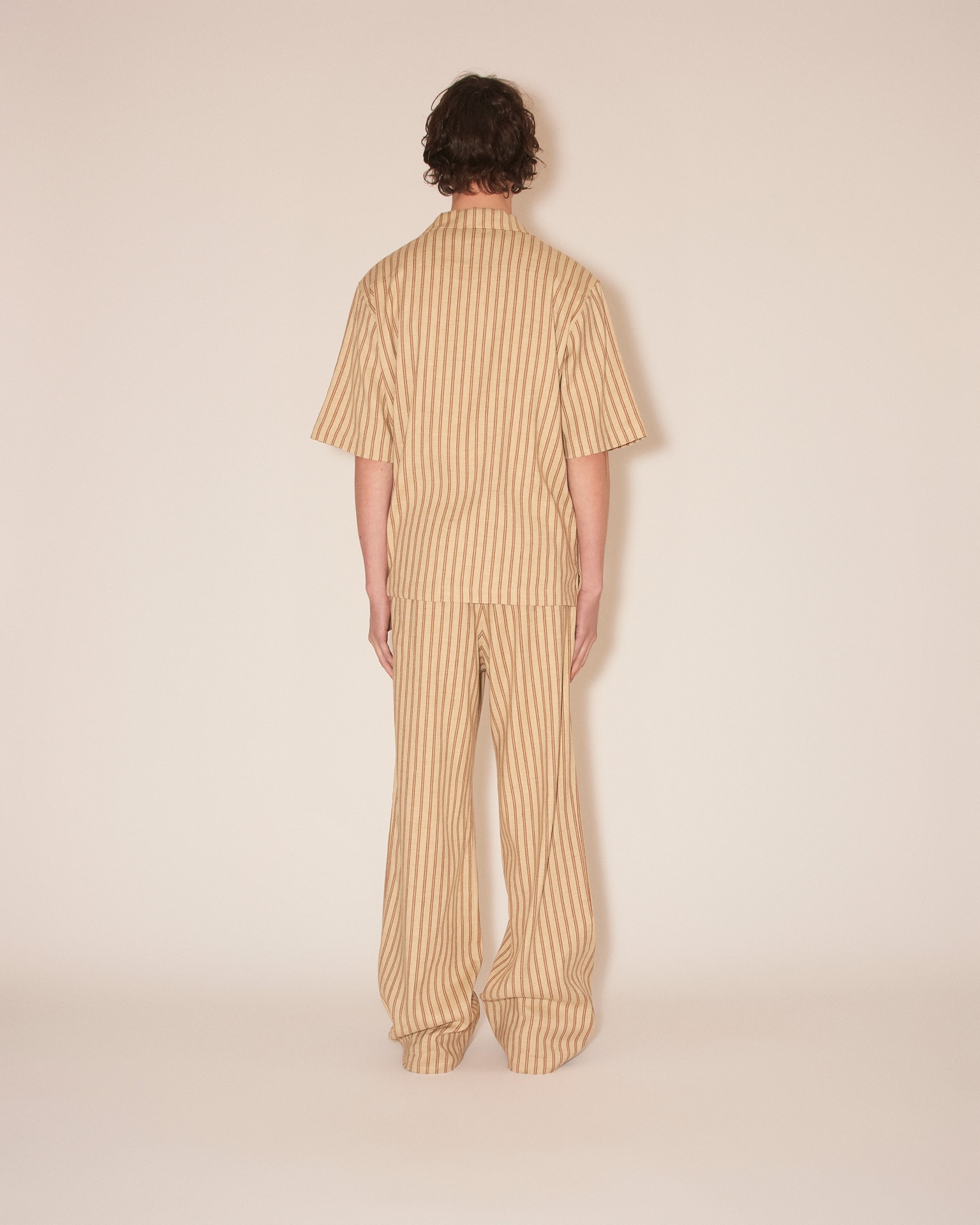 BOLEN - Relaxed shirt - Beige/Brown - 5