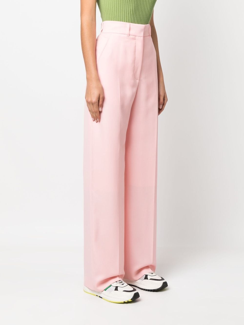 tailored high-waisted trousers - 3