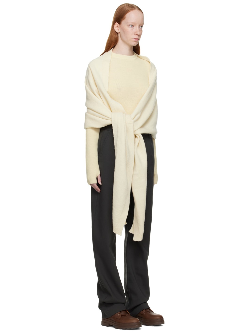 Off-White Wrap Scarf - 2
