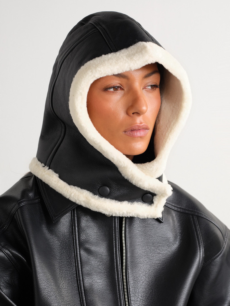 Yves Salomon Shearling Hood outlook